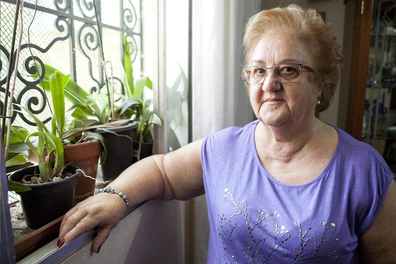 Maria Regina Simoes es de Brasil y tiene diabetes tipo 2 y obesidad.